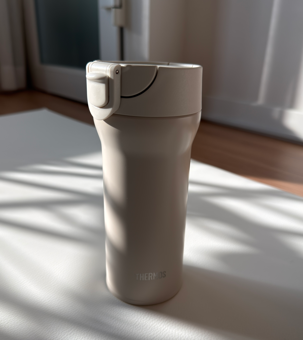 원터치 휴대용 텀블러 [써모스 텀블러] 사용 후기。